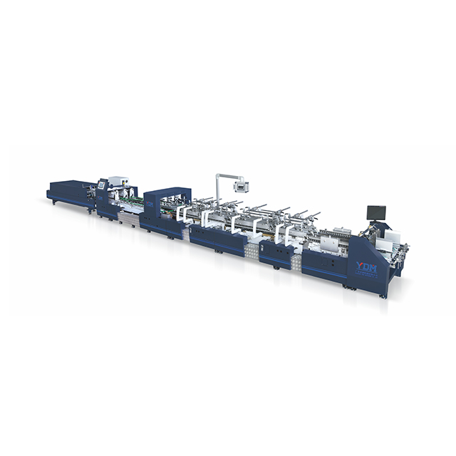 box folding and gluing machine