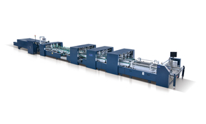 Gluing Carton Pasting Machine